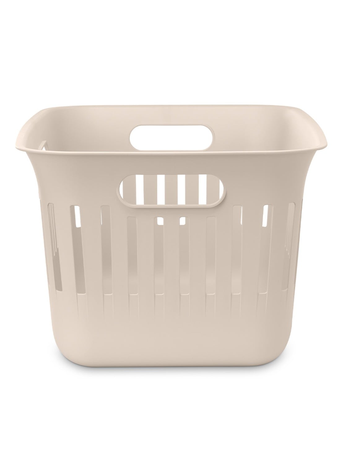 Brabantia Collect-It wasmand met deksel 40 liter set van 2 - achterkant 6 beige