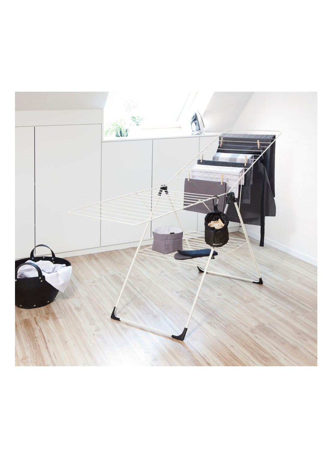 Brabantia Droogrek T-model - voorkant 2 wit