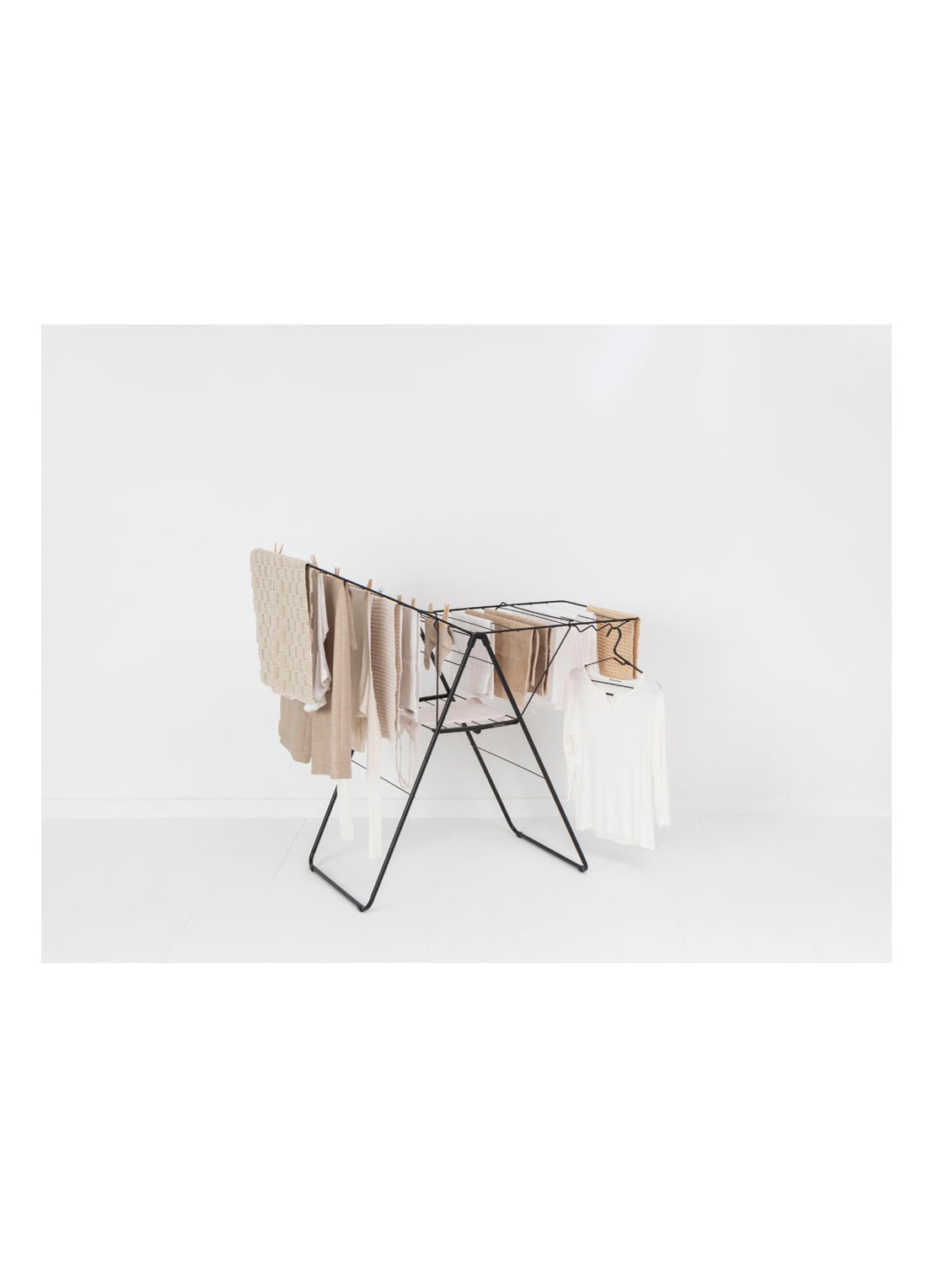 Brabantia Hangon droogrek 20 meter - detail 3 zwart