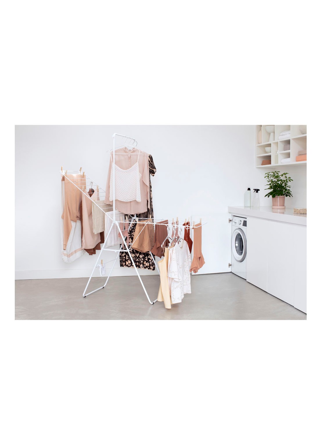 Brabantia Hangon droogrek 25 meter met beugel - detail 5 wit