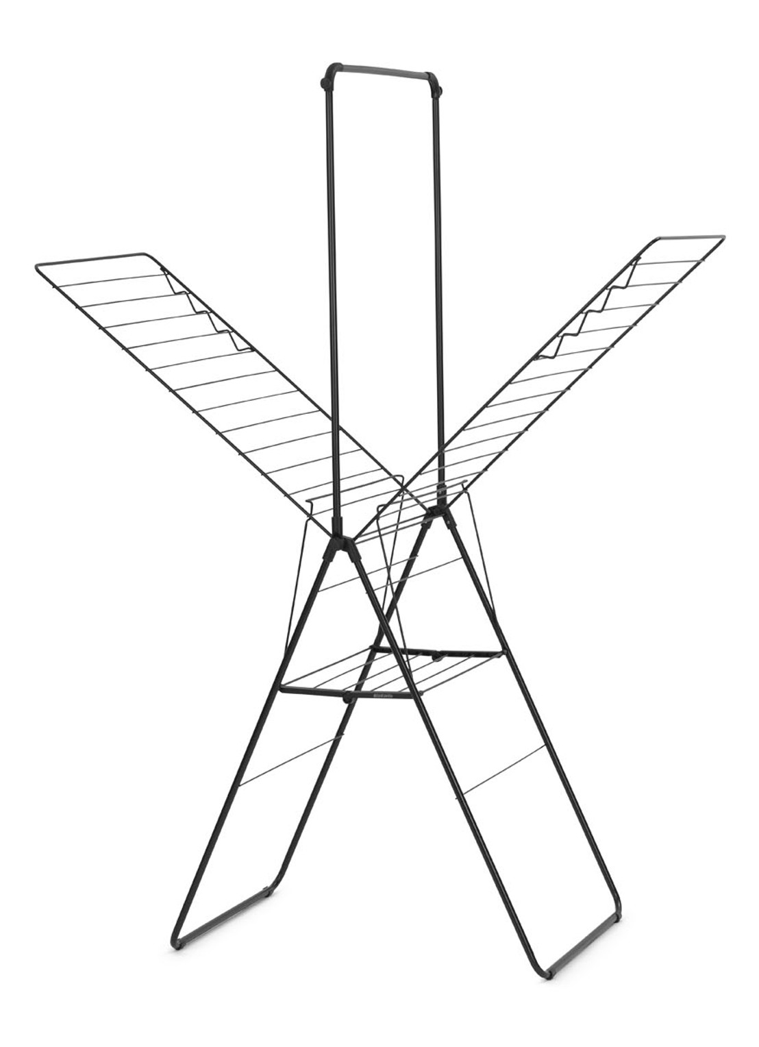 Brabantia Hangon droogrek 25 meter met beugel - detail 4 zwart