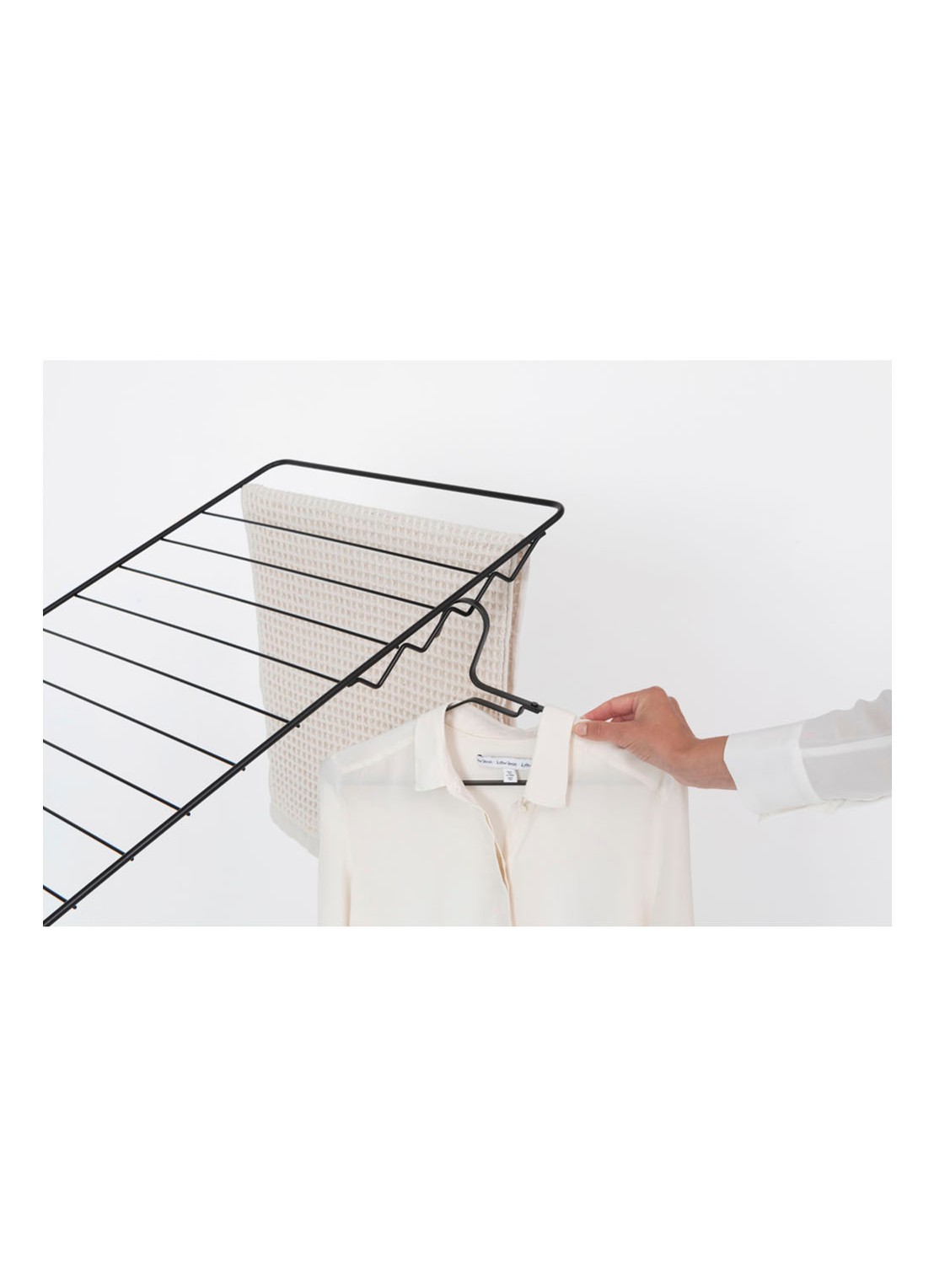 Brabantia Hangon droogrek 25 meter - detail 4 zwart