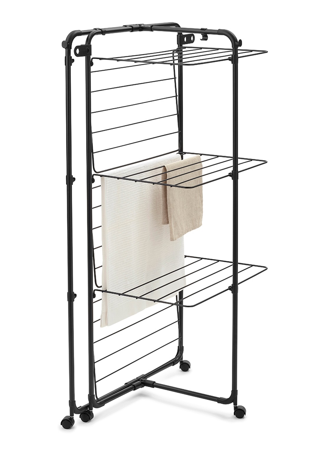 Brabantia HangOn droogtoren 23 meter - achterkant zwart