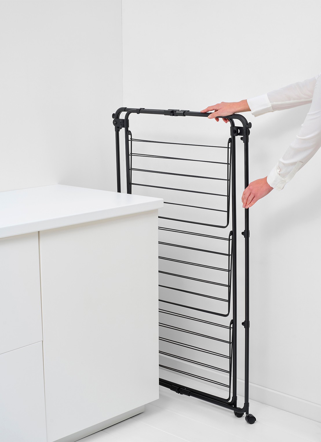 Brabantia HangOn droogtoren 23 meter - detail 6 zwart