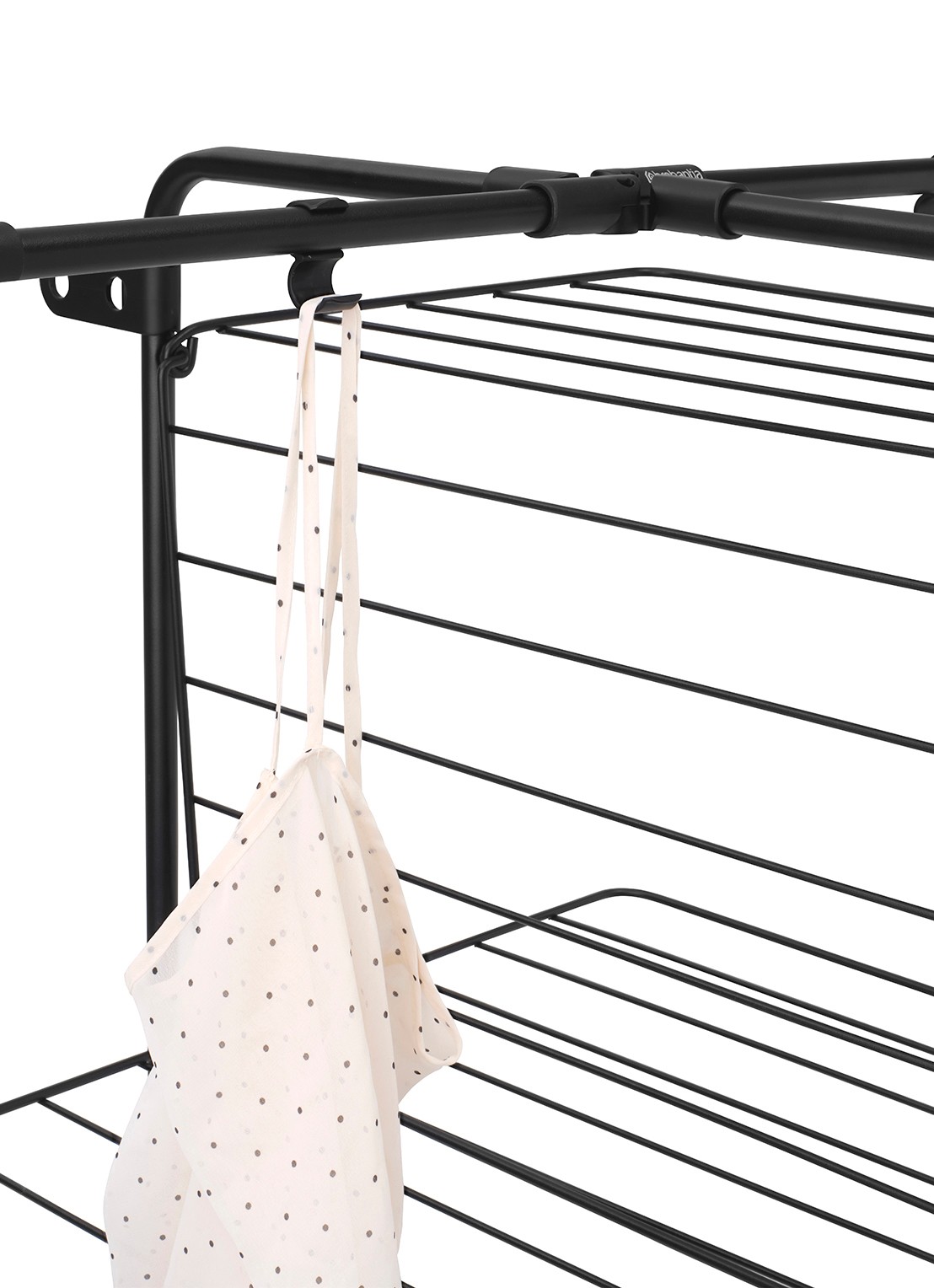 Brabantia HangOn droogtoren 30 meter - detail 3 zwart