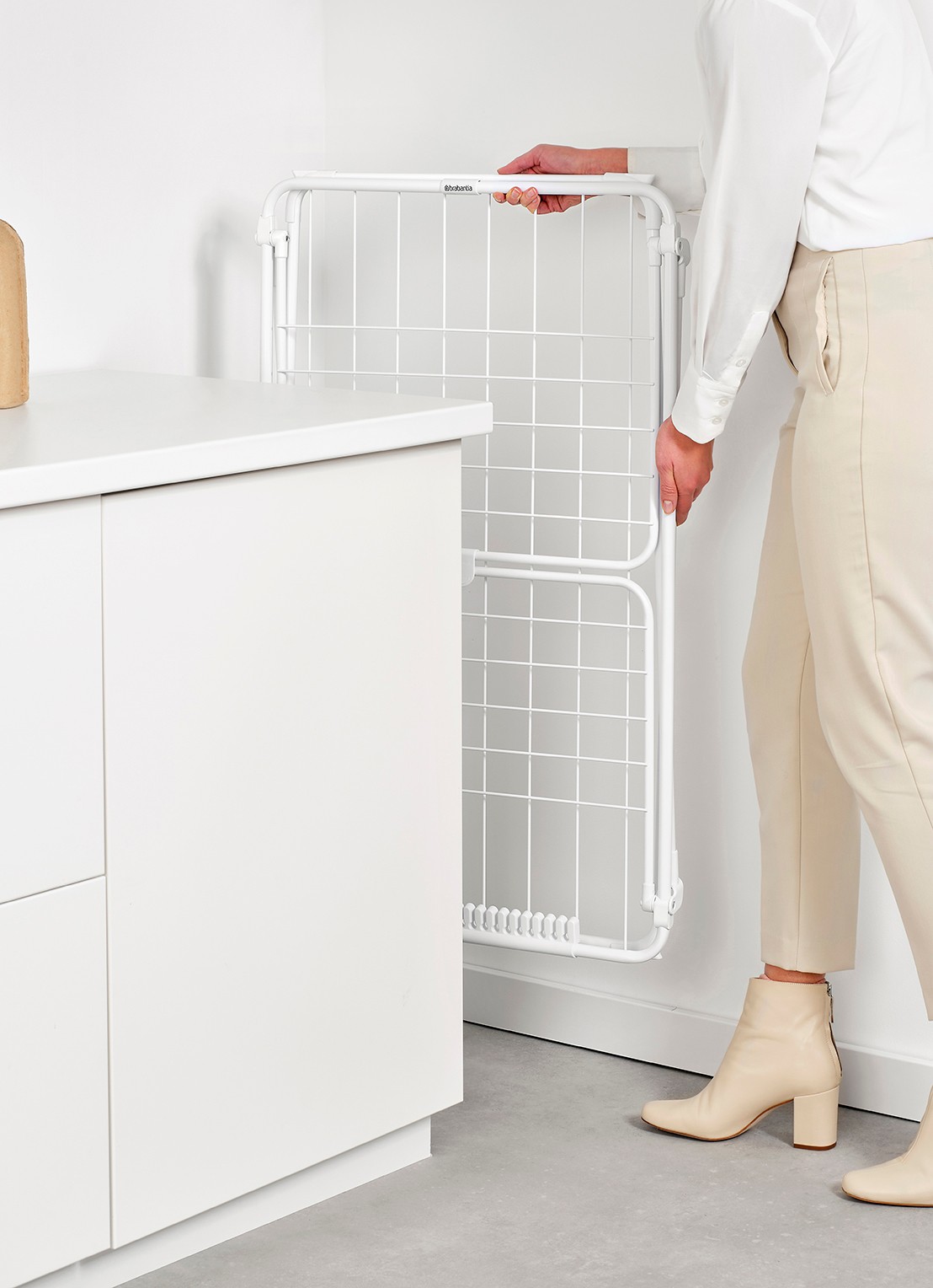 Brabantia HangOn Too droogrek 18 meter - detail 5 wit