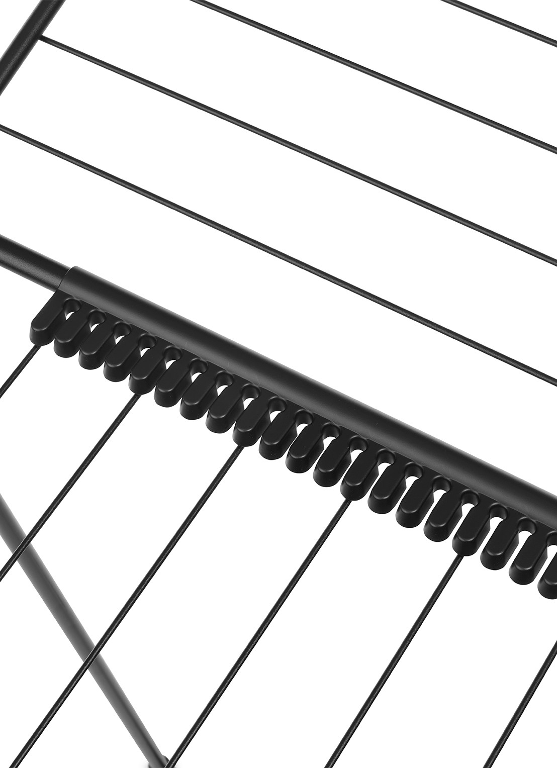Brabantia HangOn Too droogrek 18 meter - detail 3 zwart