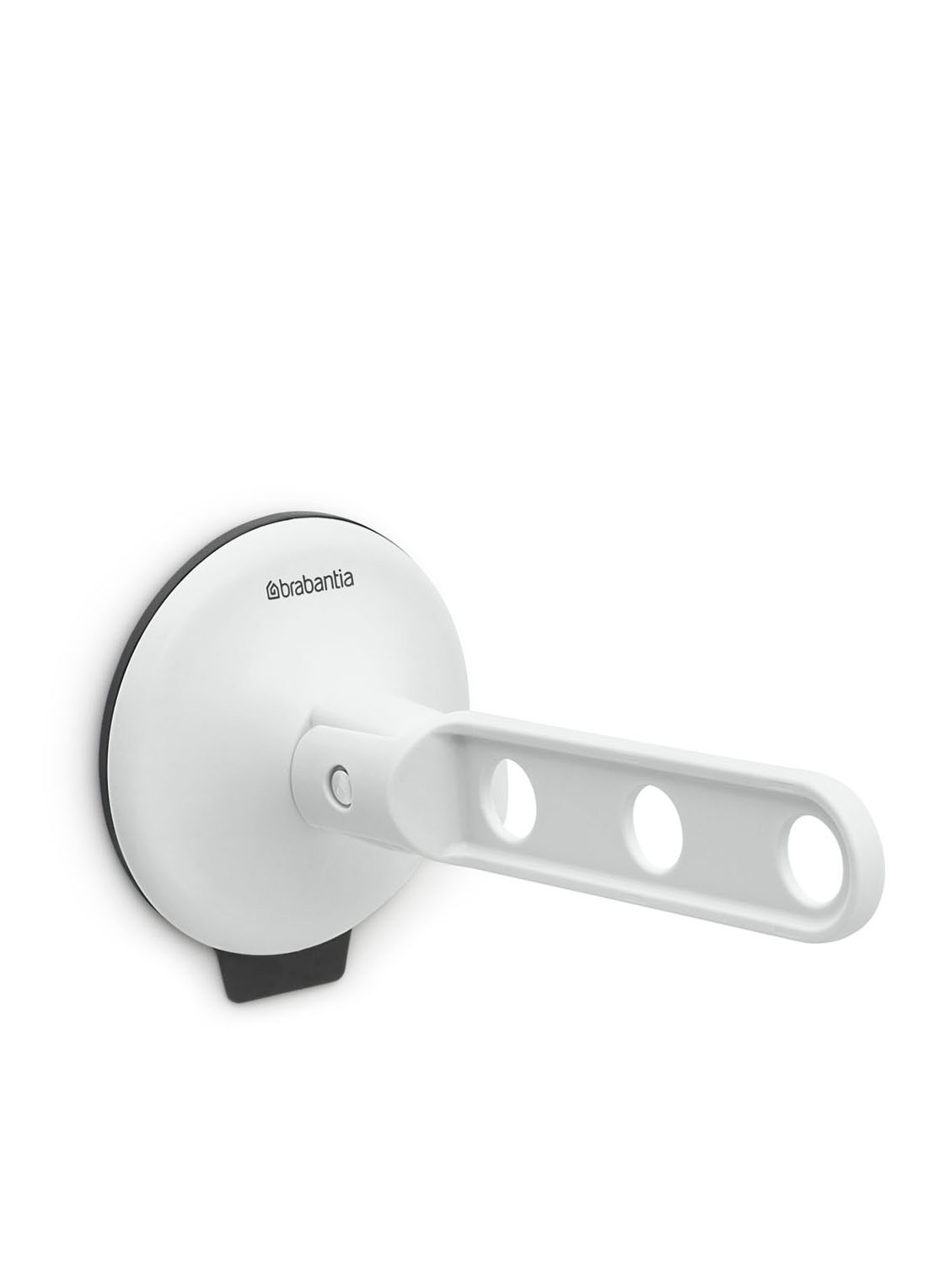 Brabantia Inklapbare kledinghaak met zuignap  - voorkant 5 lichtgrijs