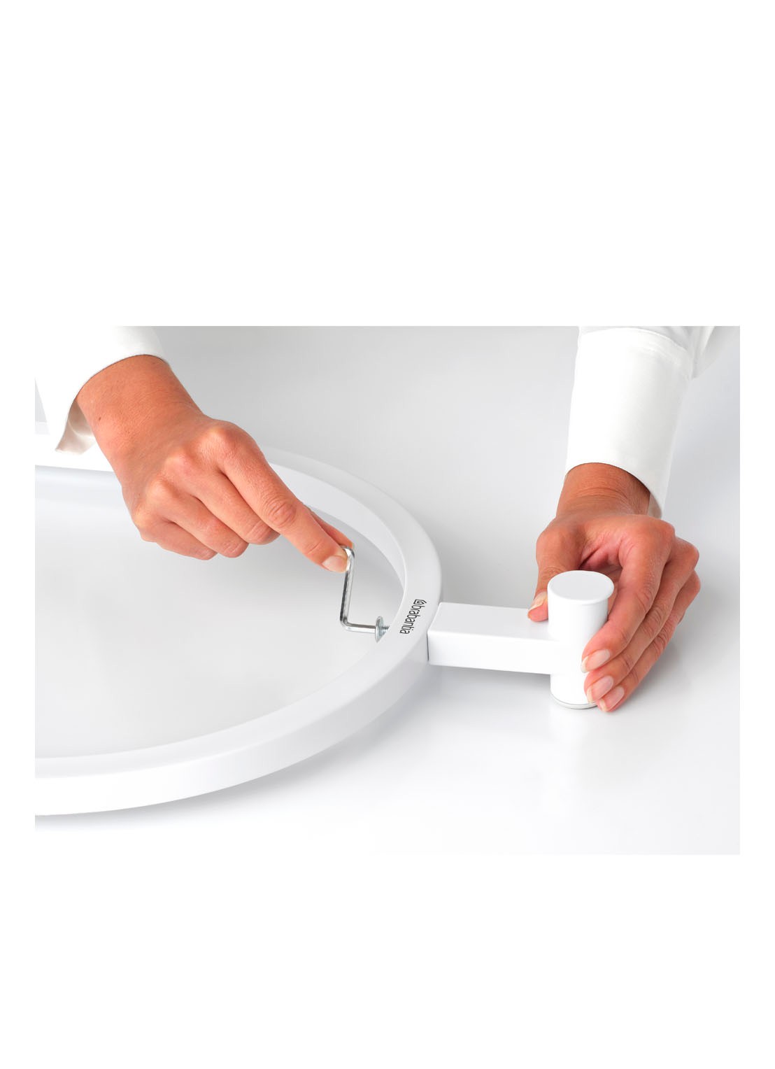 Brabantia Linn Dressboy kledinghouder 97 cm  - detail 4 wit