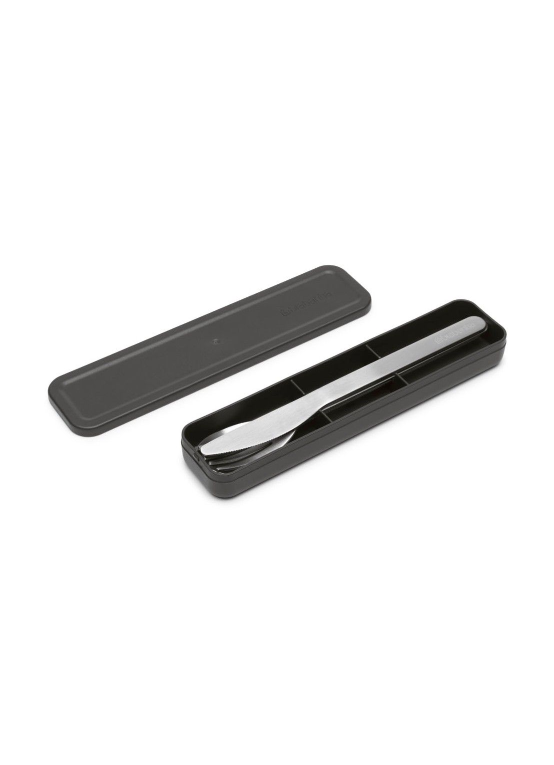Brabantia Make & Take bestekset in houder 3-delig - voorkant 6 zwart