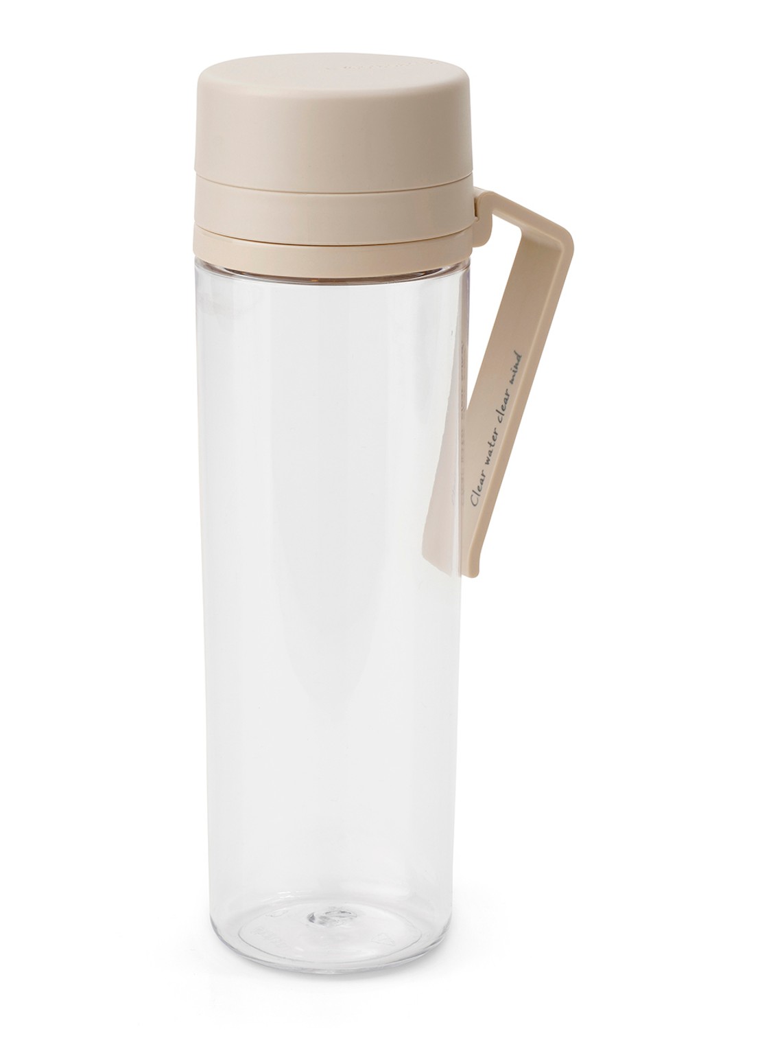 Brabantia Make & Take drinkfles met fruitfilter 50 cl  - voorkant 7 beige