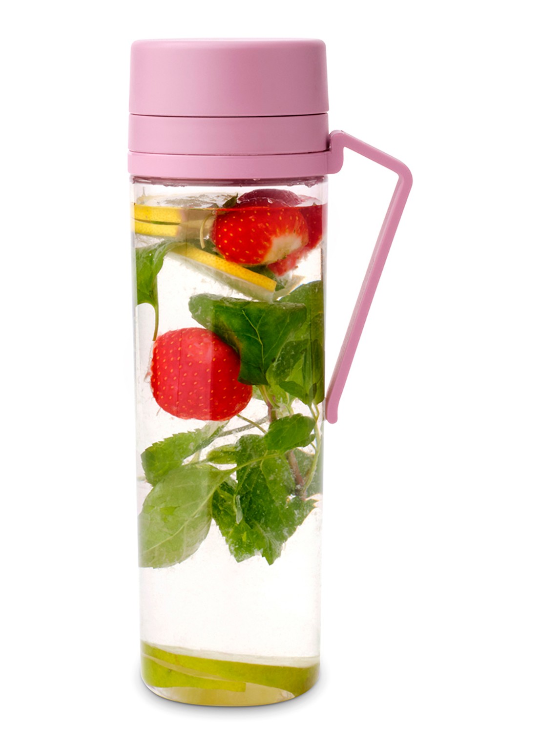 Brabantia Make & Take drinkfles met fruitfilter 50 cl  - detail 4 donkerroze