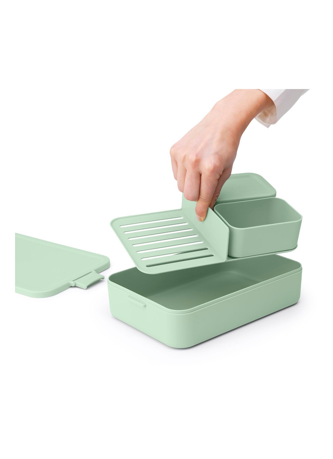 Brabantia Make & Take large lunchbox  - detail 2 mint