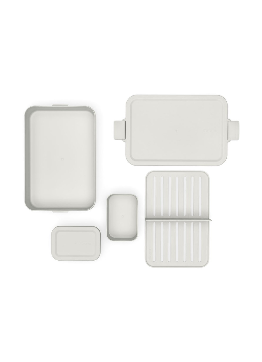 Brabantia Make & Take large lunchbox  - detail 4 lichtgrijs