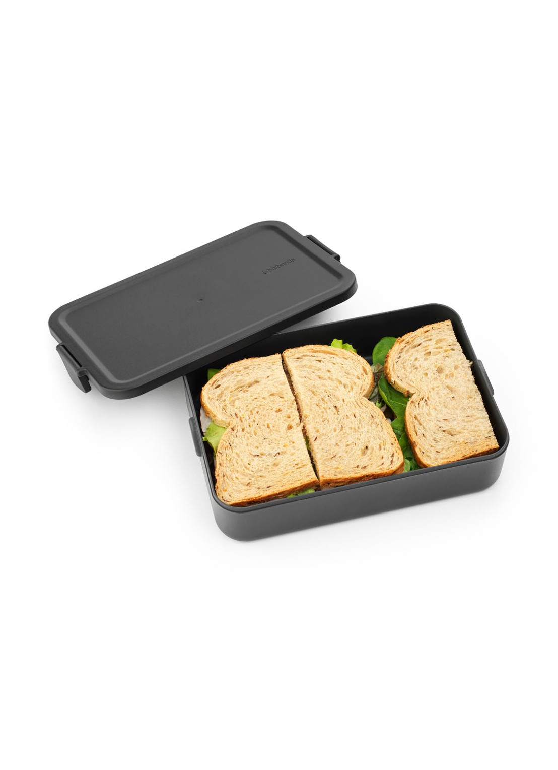Brabantia Make & Take large lunchbox  - detail 3 donkergrijs