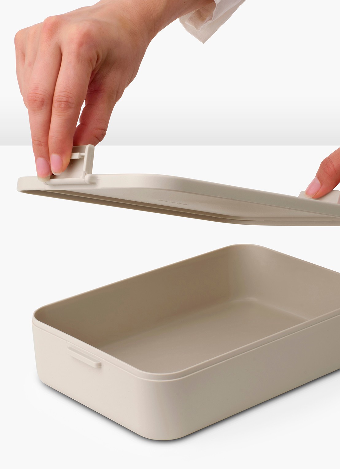 Brabantia Make & Take large lunchbox - detail 4 beige