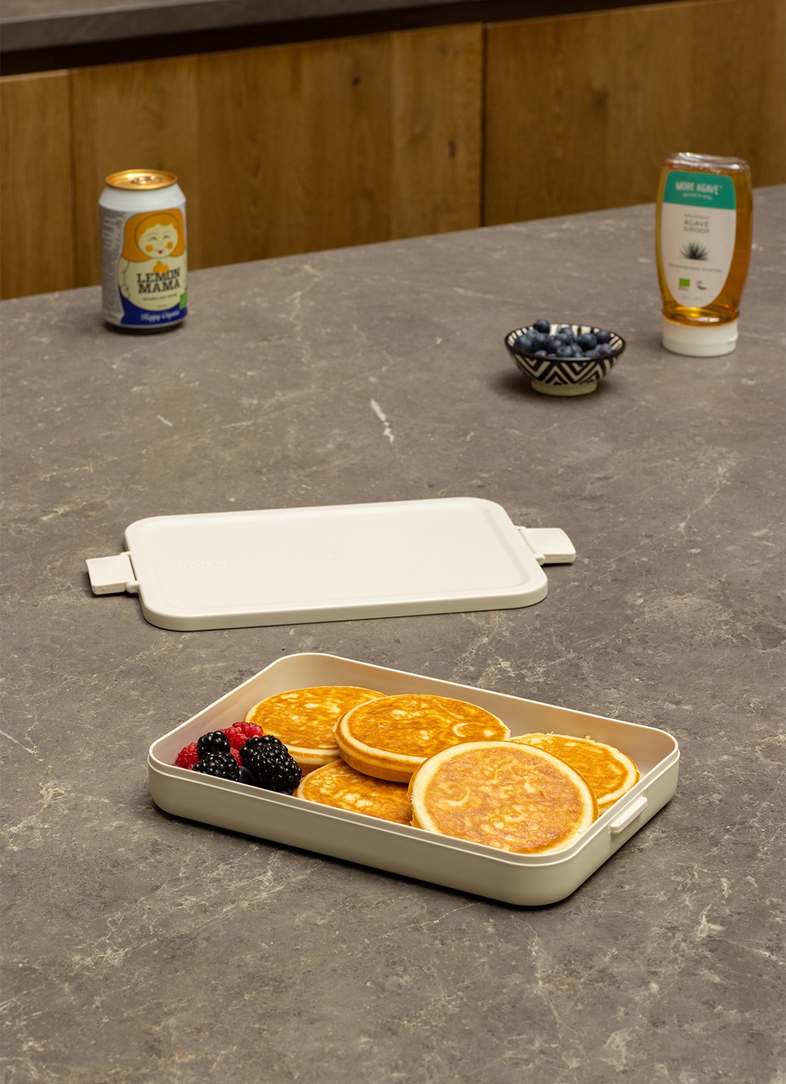 Brabantia Make & Take lunchbox plat - detail 4 beige