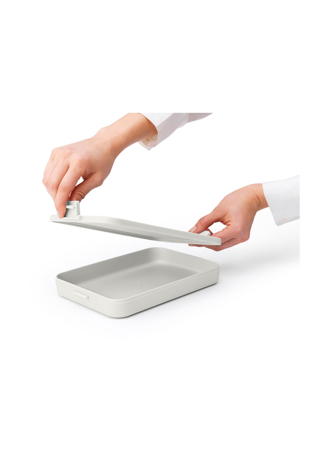Brabantia Make & Take lunchbox  - detail 4 lichtgrijs