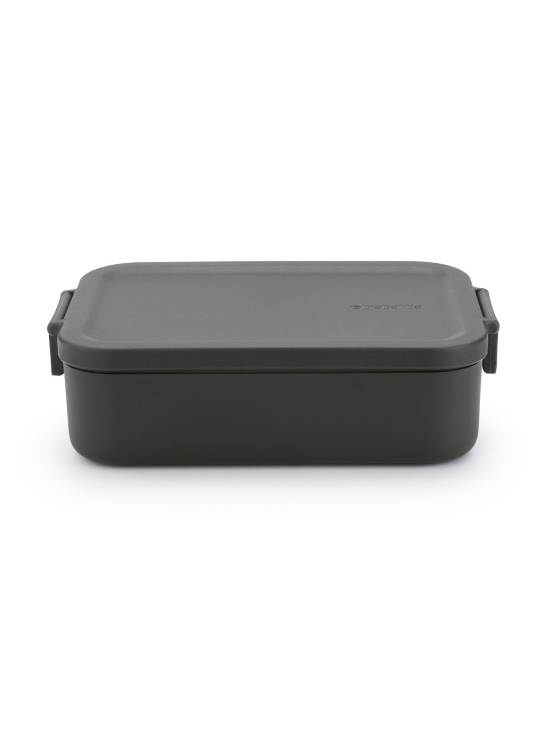 Brabantia Make & Take medium lunchbox  - voorkant 5 antraciet