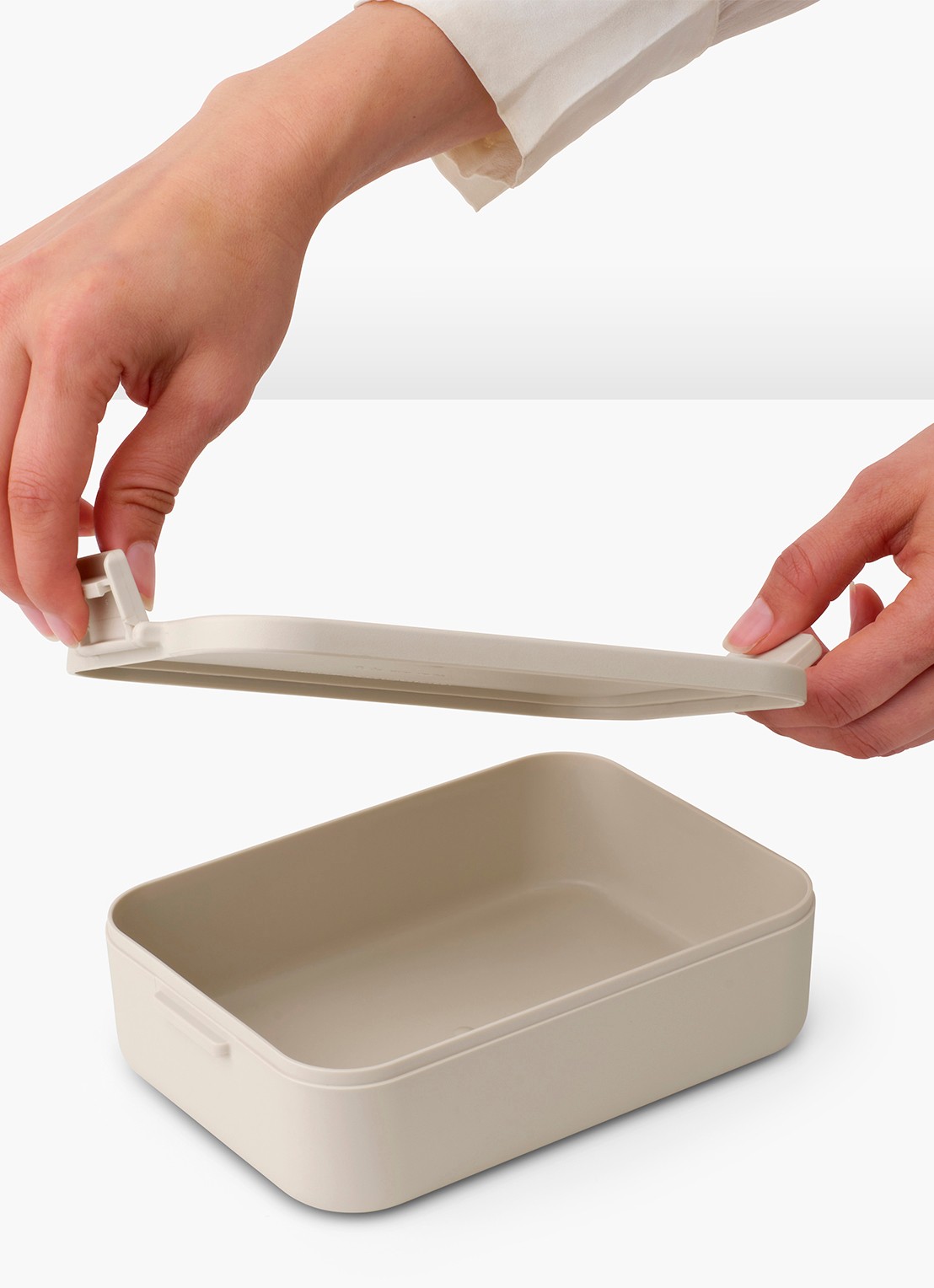 Brabantia Make & Take medium lunchbox - detail 2 beige