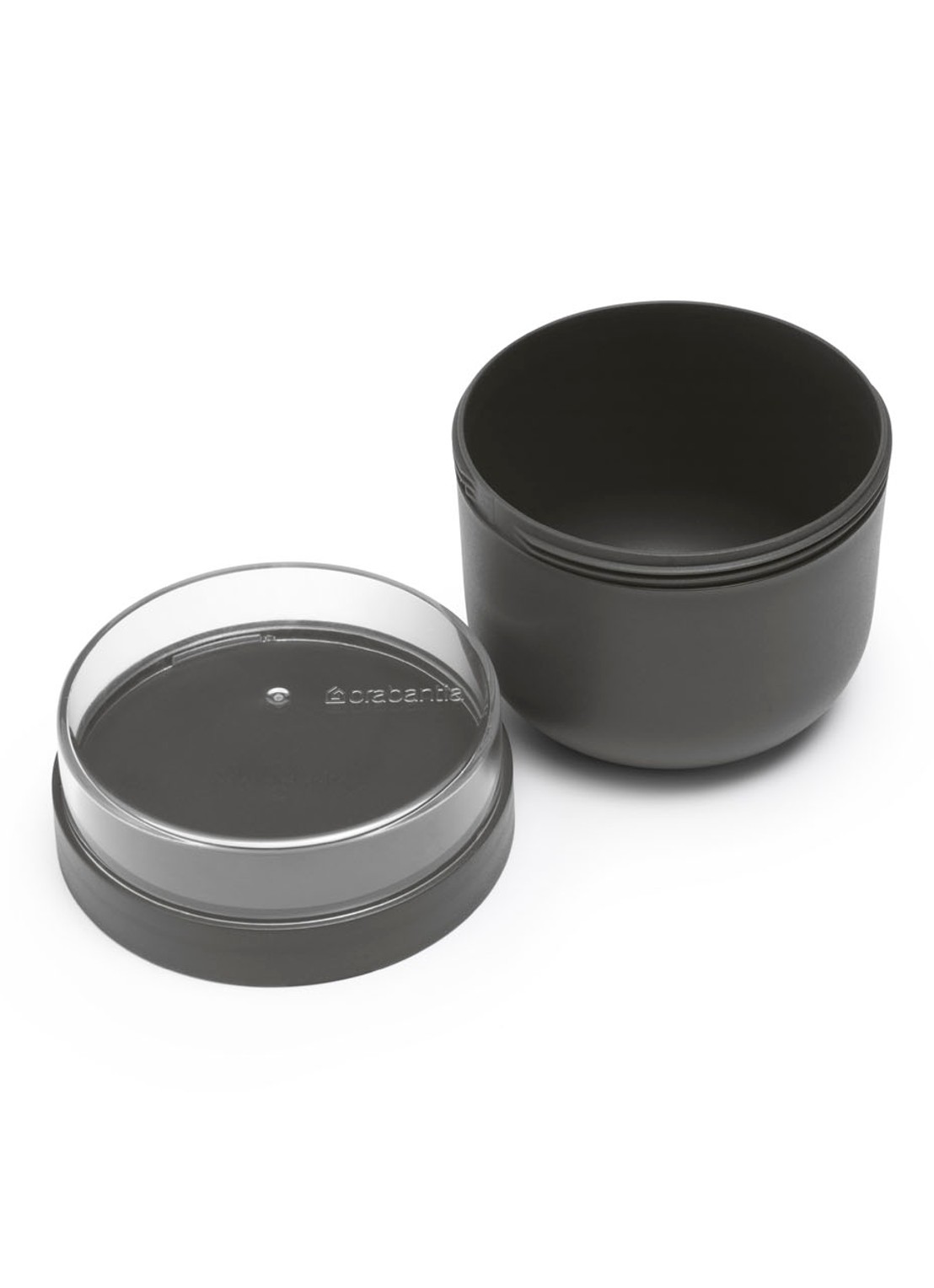 Brabantia Make & Take ontbijtkom 0,5 L  - voorkant 2 antraciet