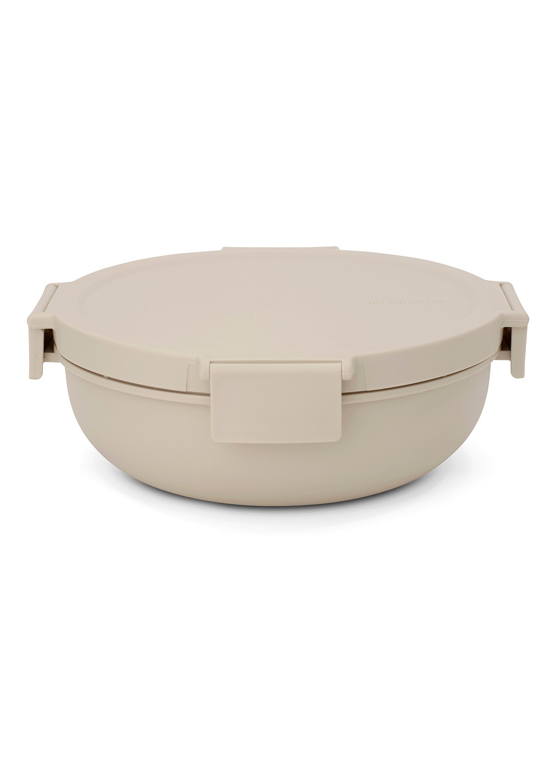 Brabantia Make & Take Salade Lunchbox To Go 1,3 liter - voorkant 6 beige