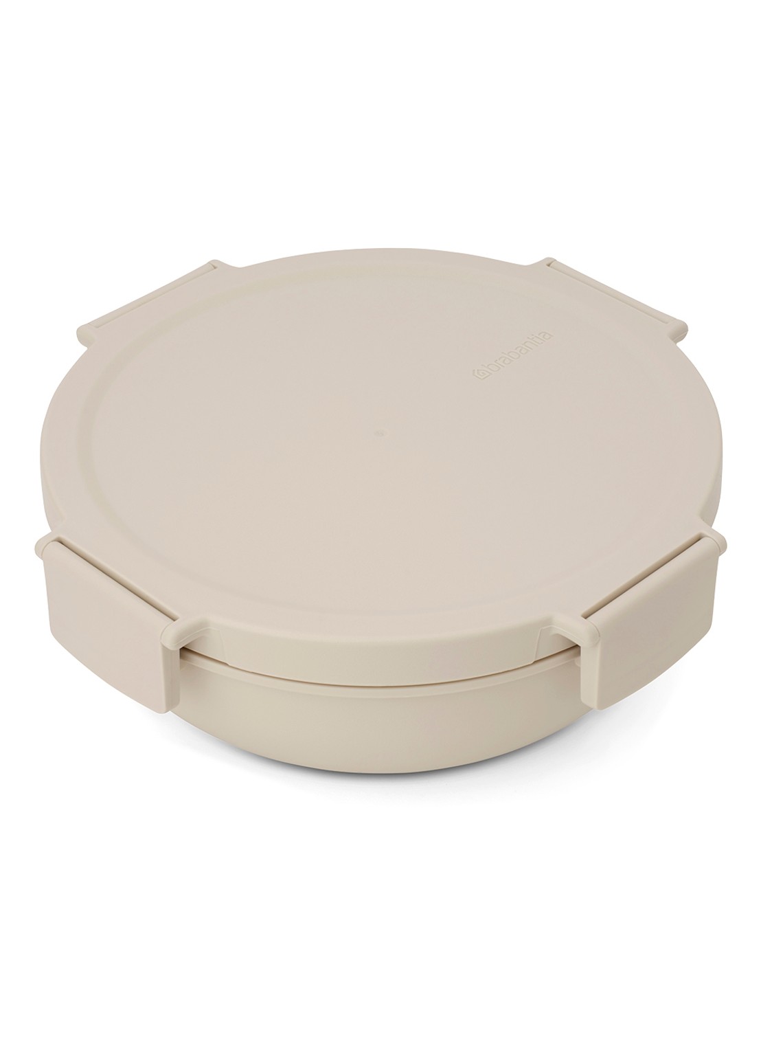 Brabantia Make & Take Salade Lunchbox To Go 1,3 liter - voorkant 7 beige