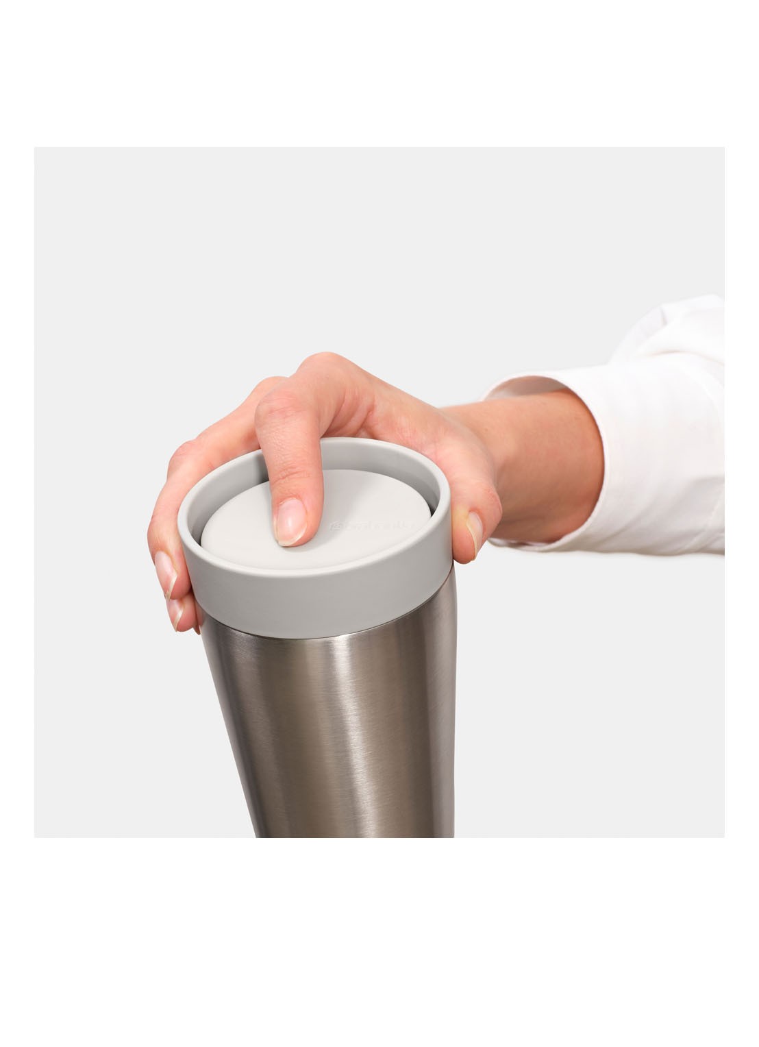 Brabantia Make & Take thermosbeker 20 cl   - detail 3 lichtgrijs