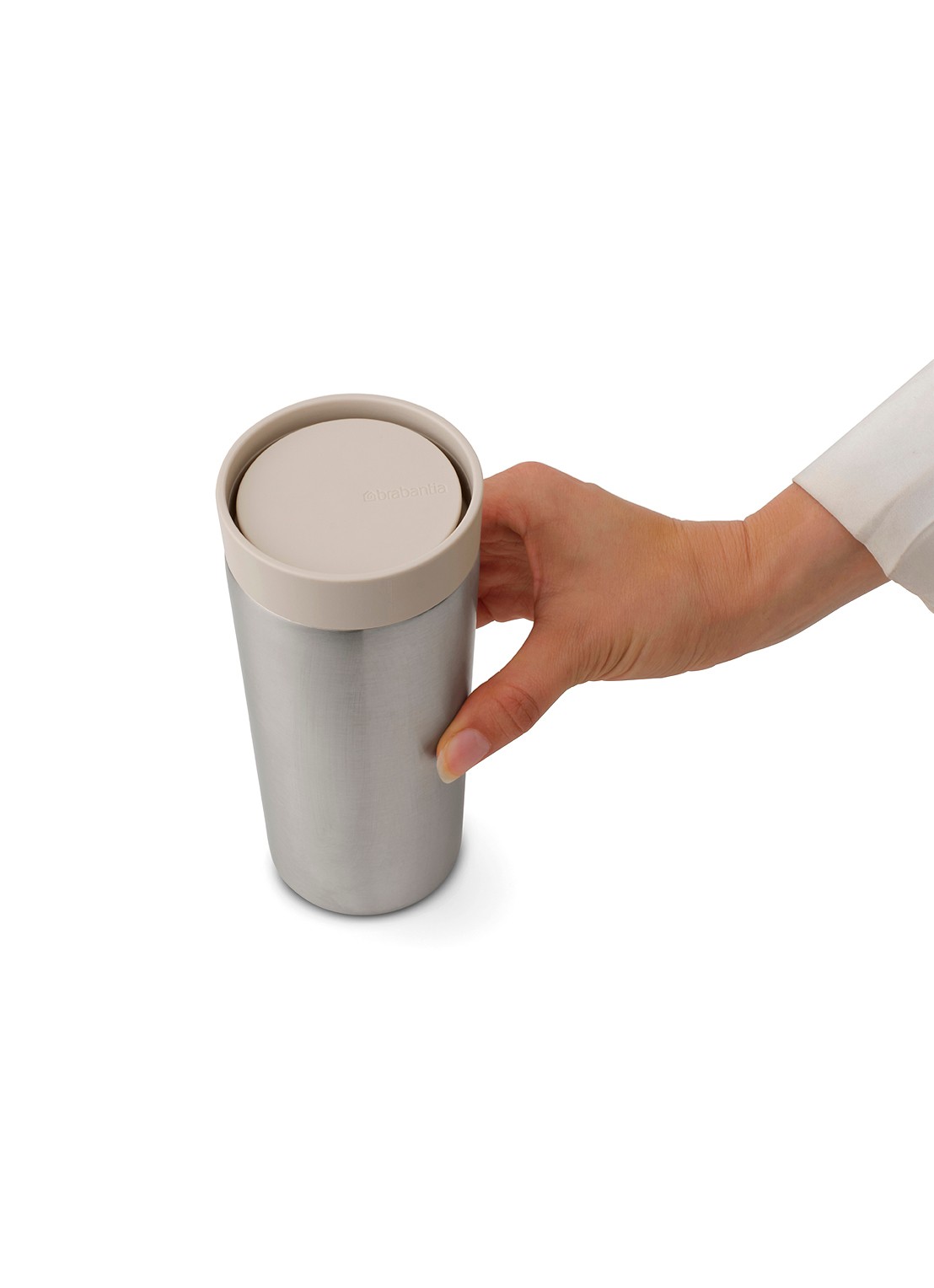 Brabantia Make & Take thermosbeker/koffiebeker 36 cl - detail 3 beige