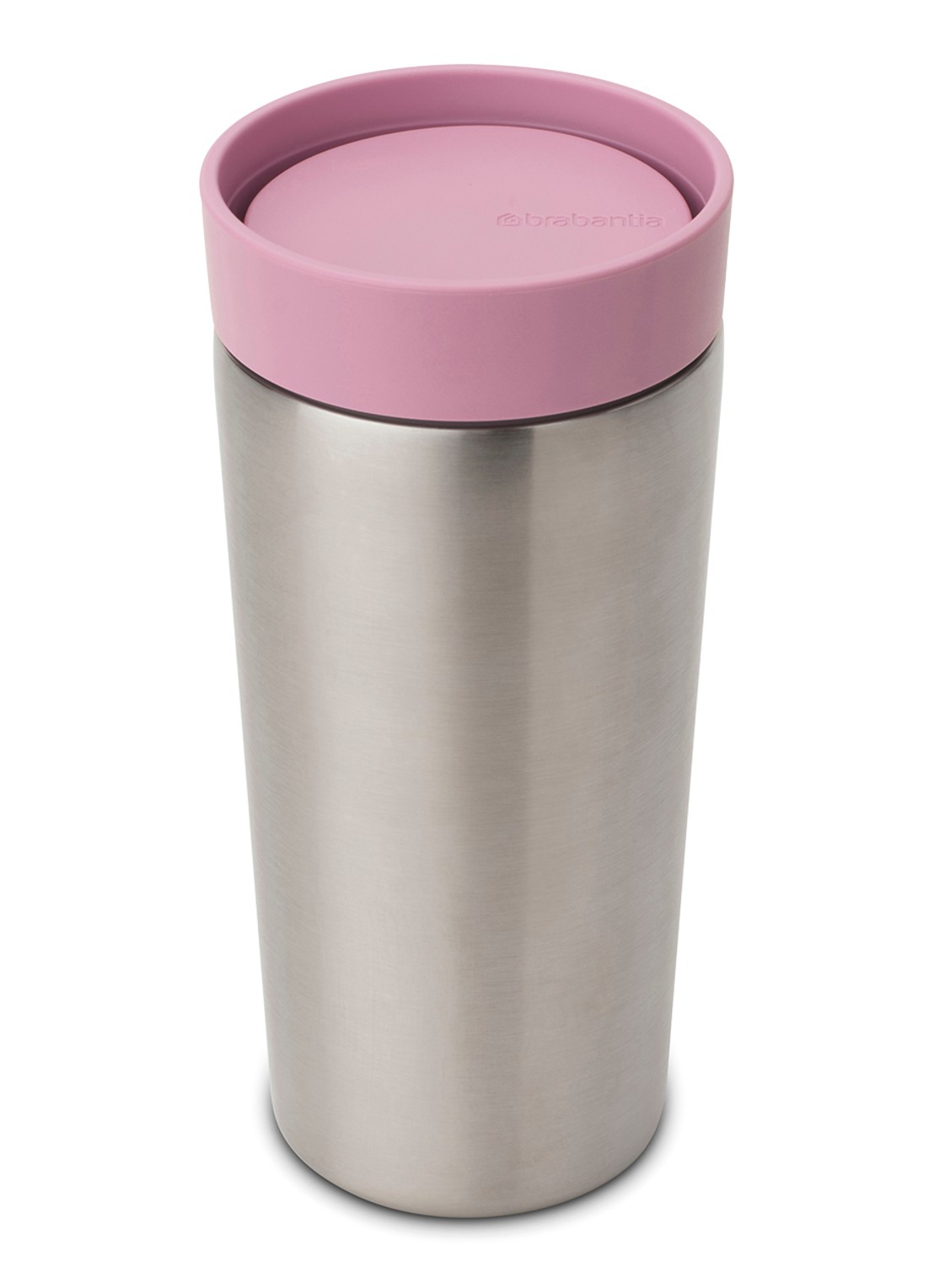 Brabantia Make & Take thermosbeker/koffiebeker 36 cl - voorkant 7 donkerroze