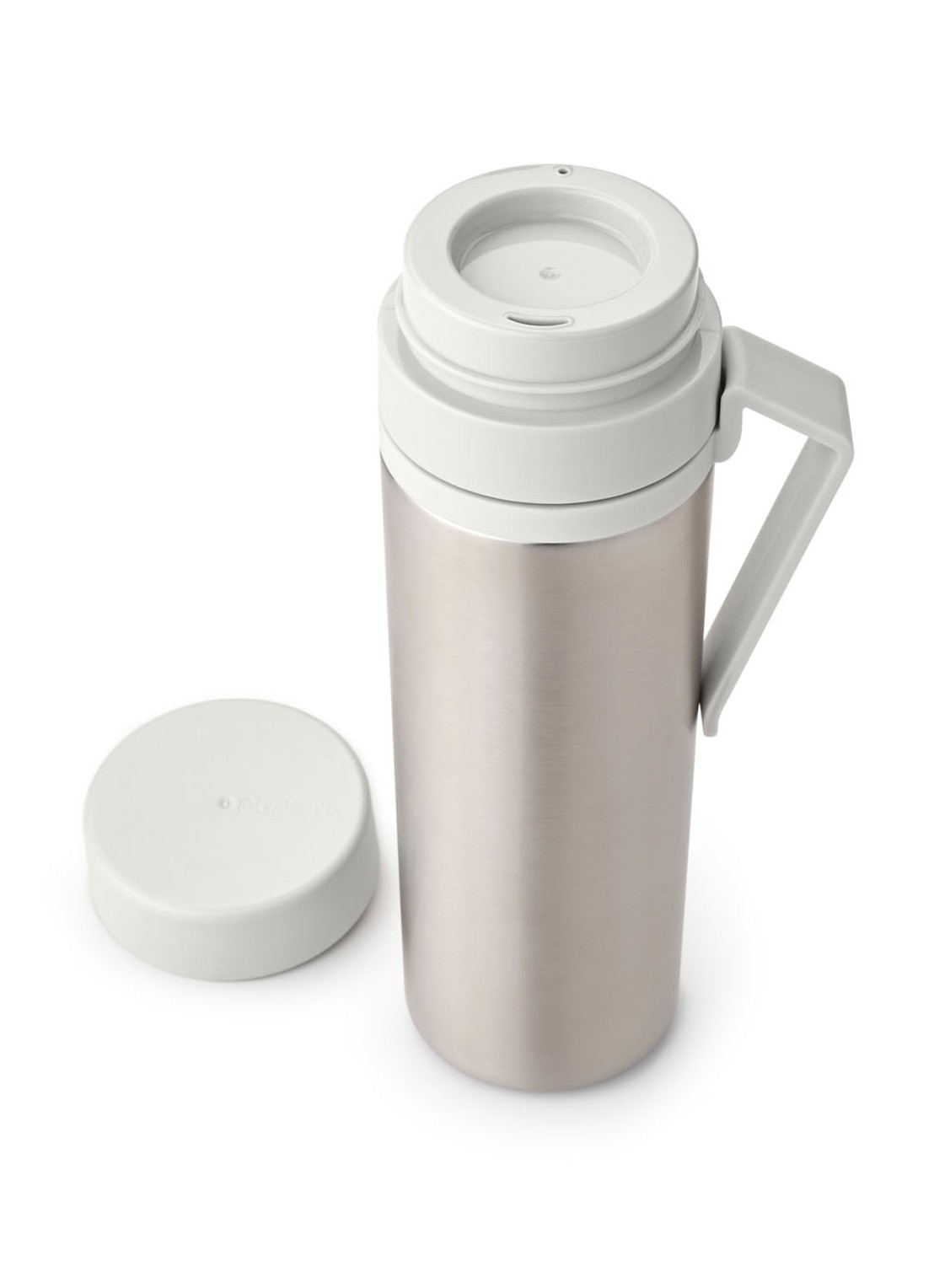 Brabantia Make & Take thermosfles 50 cl   - voorkant 2 lichtgrijs