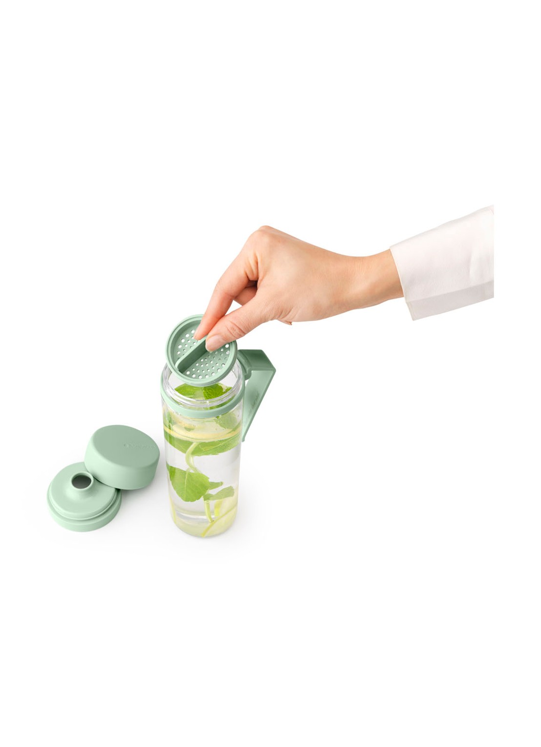 Brabantia Make & Take waterfles met zeef 50 cl - detail 3 mint