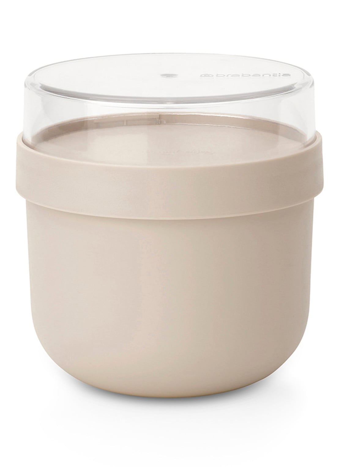 Brabantia Make & Take Yoghurt Beker To Go 500 ml - voorkant 2 beige