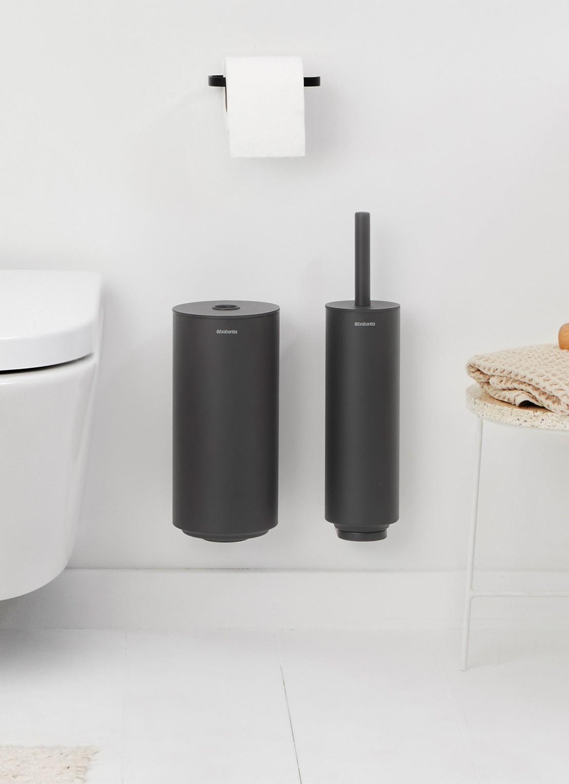 Brabantia MindSet toiletaccessoires 3-delig  - detail 5 antraciet