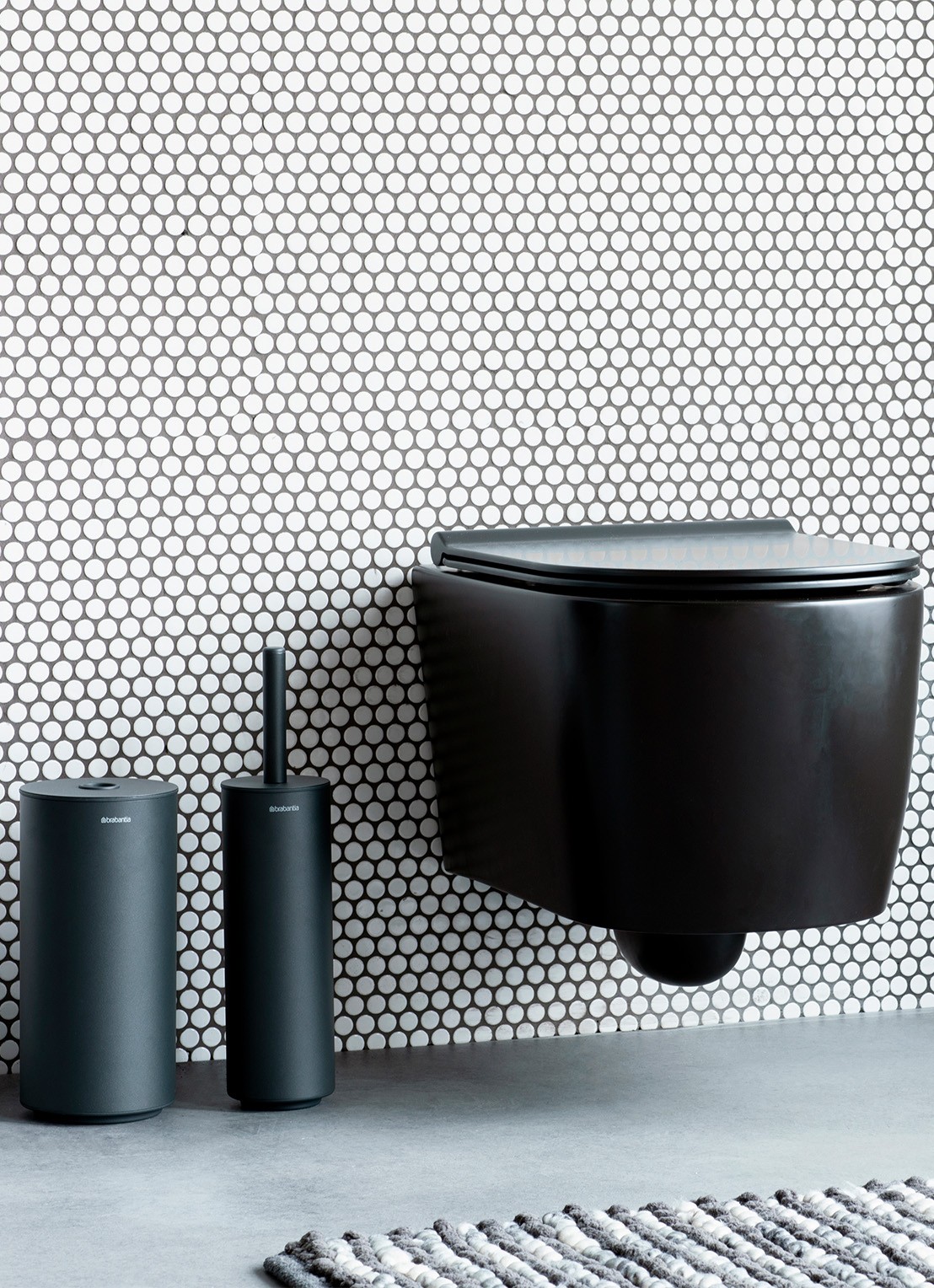 Brabantia MindSet toiletaccessoires 3-delig  - detail 6 antraciet