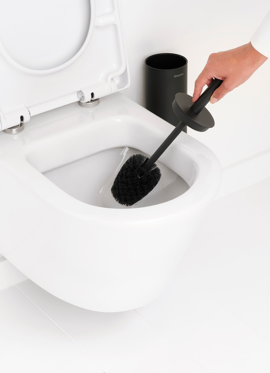Brabantia MindSet toiletaccessoires 3-delig  - voorkant 3 antraciet