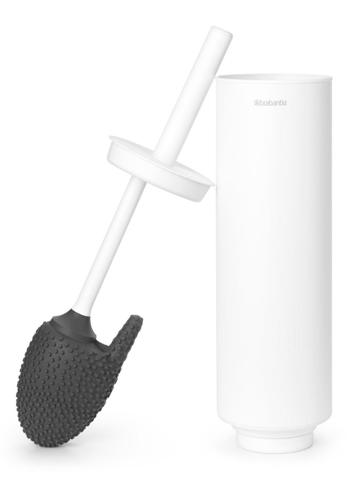 Brabantia MindSet toiletborstel met houder 40,6 cm - voorkant 7 wit
