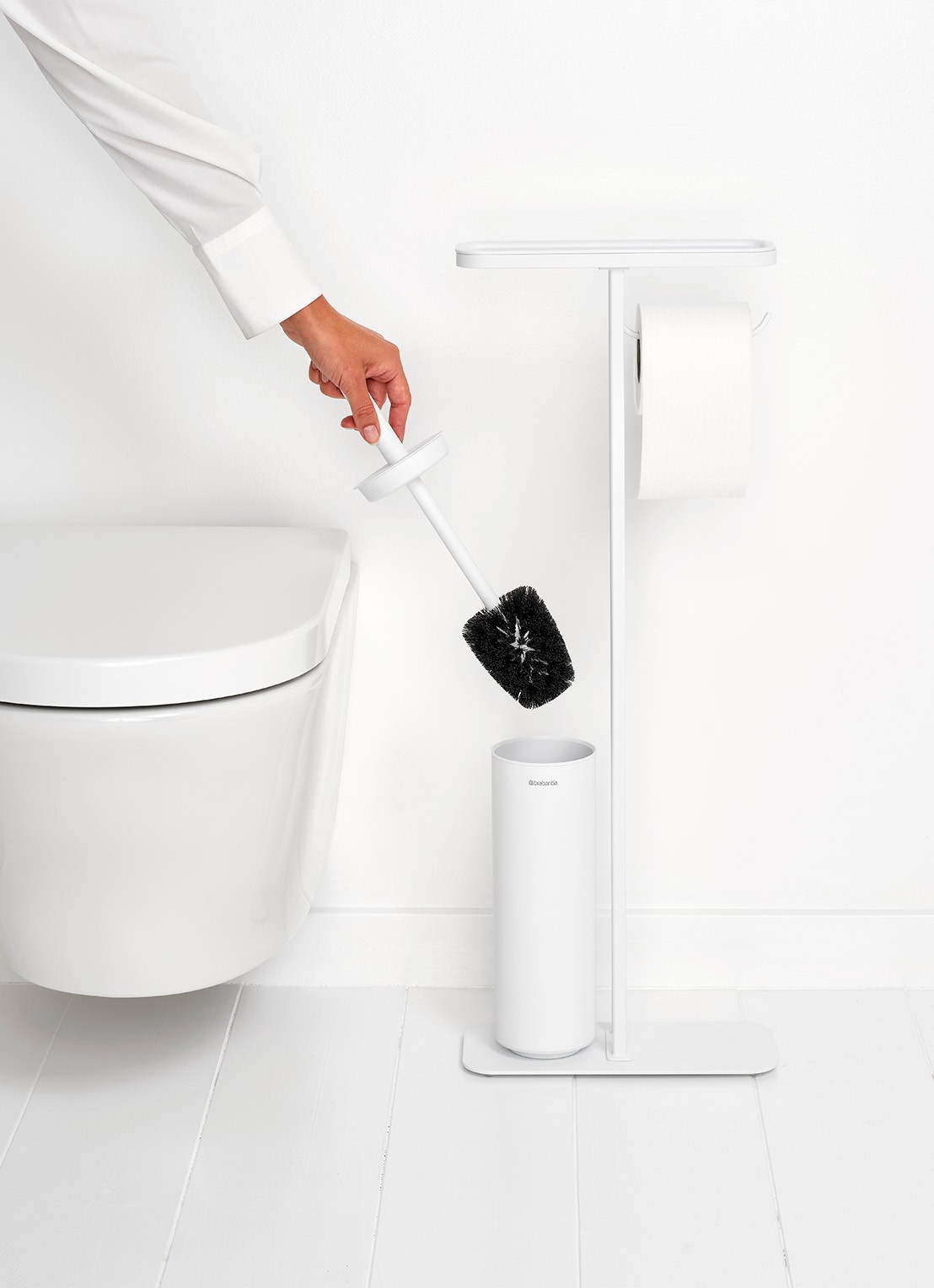 Brabantia MindSet toiletbutler - detail 5 wit