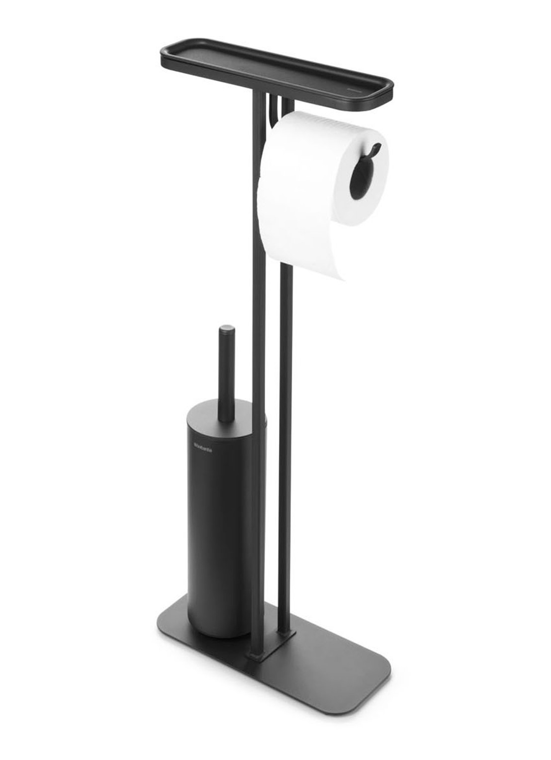 Brabantia MindSet toiletbutler - voorkant 2 antraciet