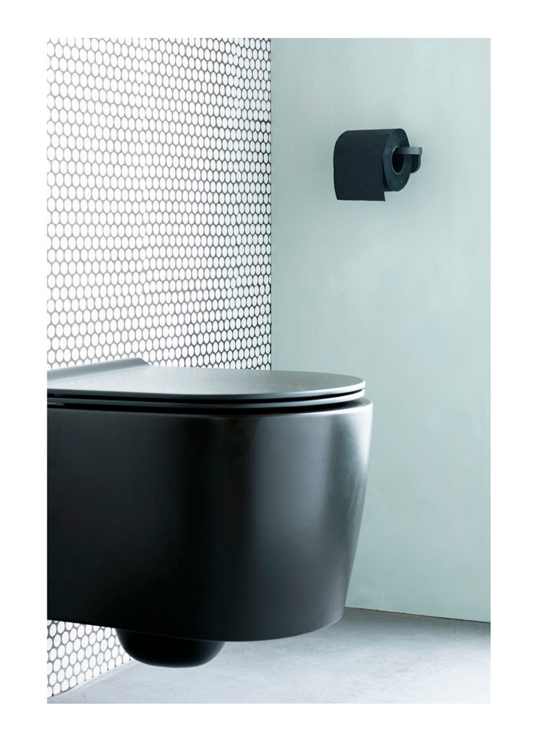 Brabantia MindSet toiletrolhouder - voorkant 2 antraciet