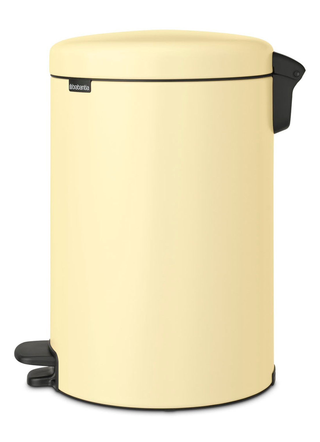 Brabantia NewIcon pedaalemmer 20 liter - detail 2 lichtgeel