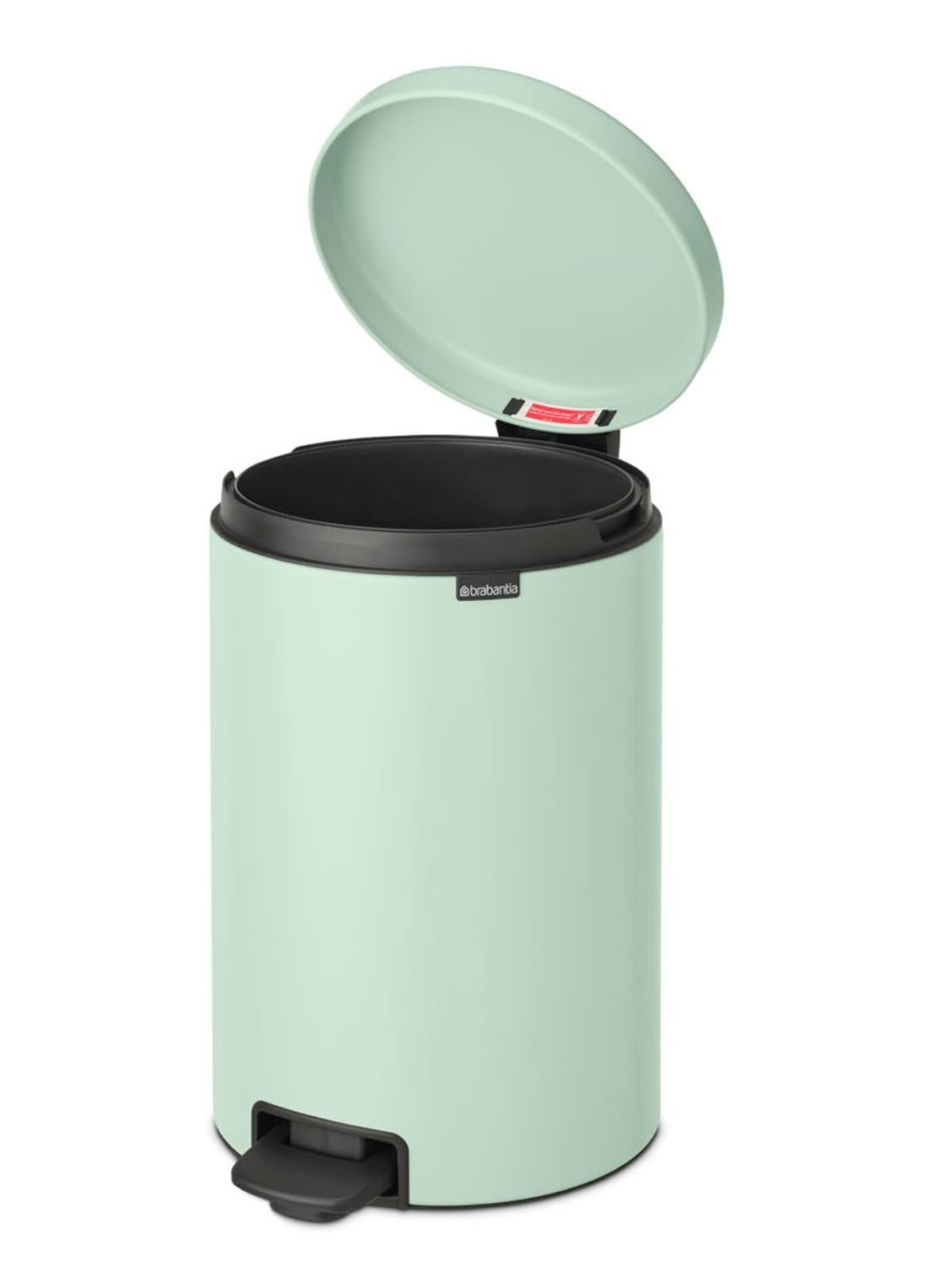 Brabantia NewIcon pedaalemmer 20 liter - voorkant 8 lindegroen