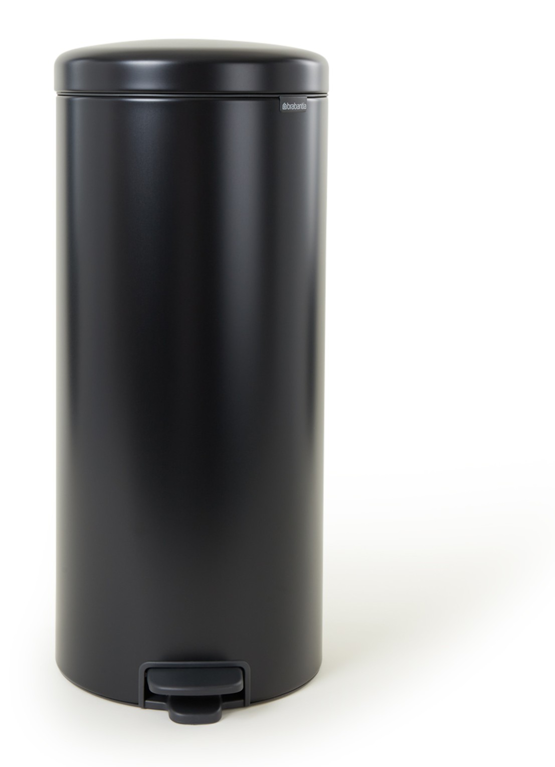 Brabantia NewIcon pedaalemmer 30 liter - voorkant zwart