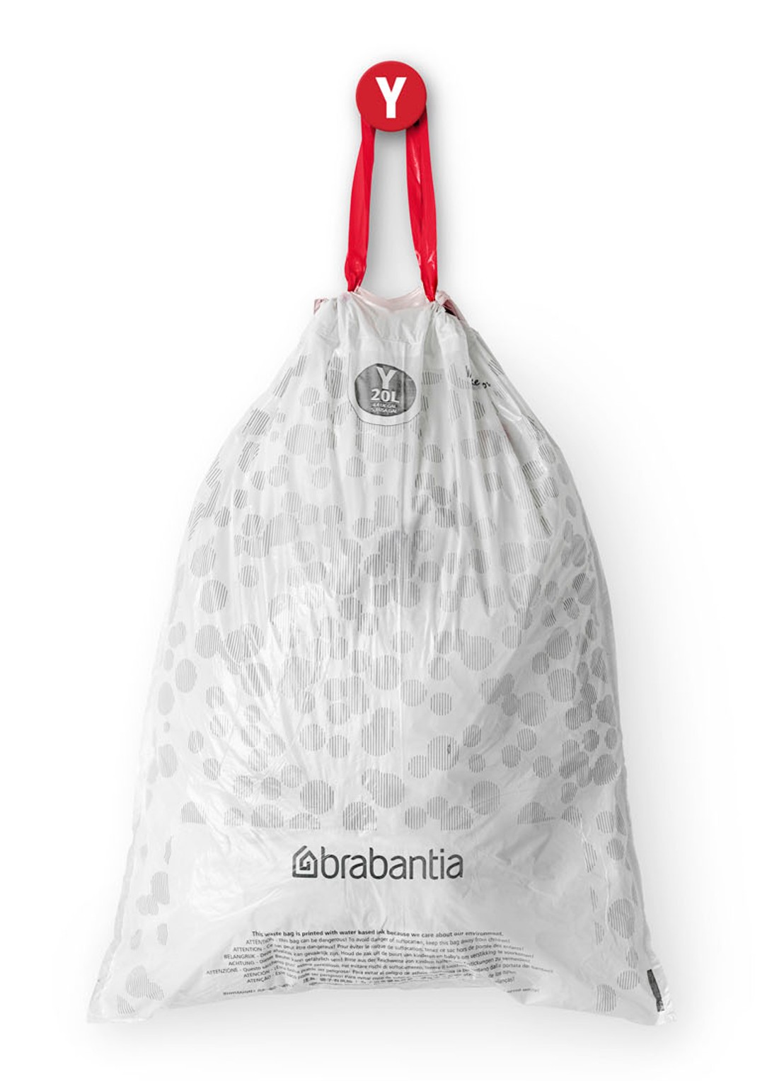 Brabantia Perfect Fit Y 20L vuilniszakken 120 stuks  - detail 4 wit