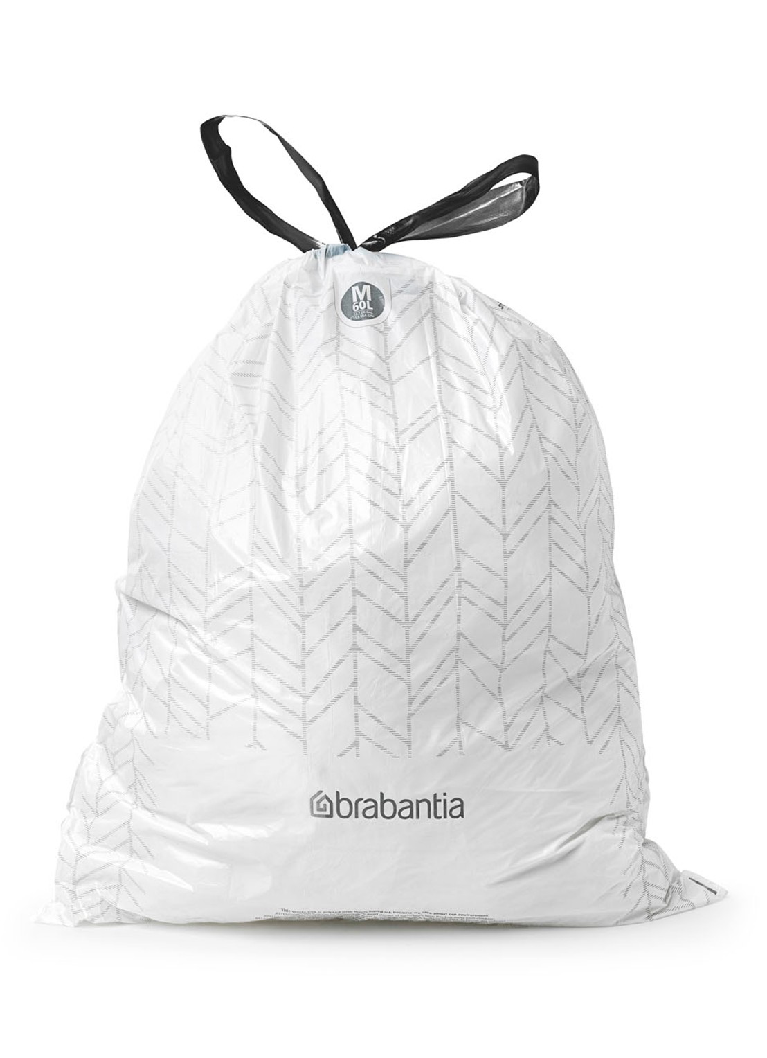 Brabantia  PerfectFit vuilniszak code M 60 liter 6 x 20 stuks - detail 5 wit