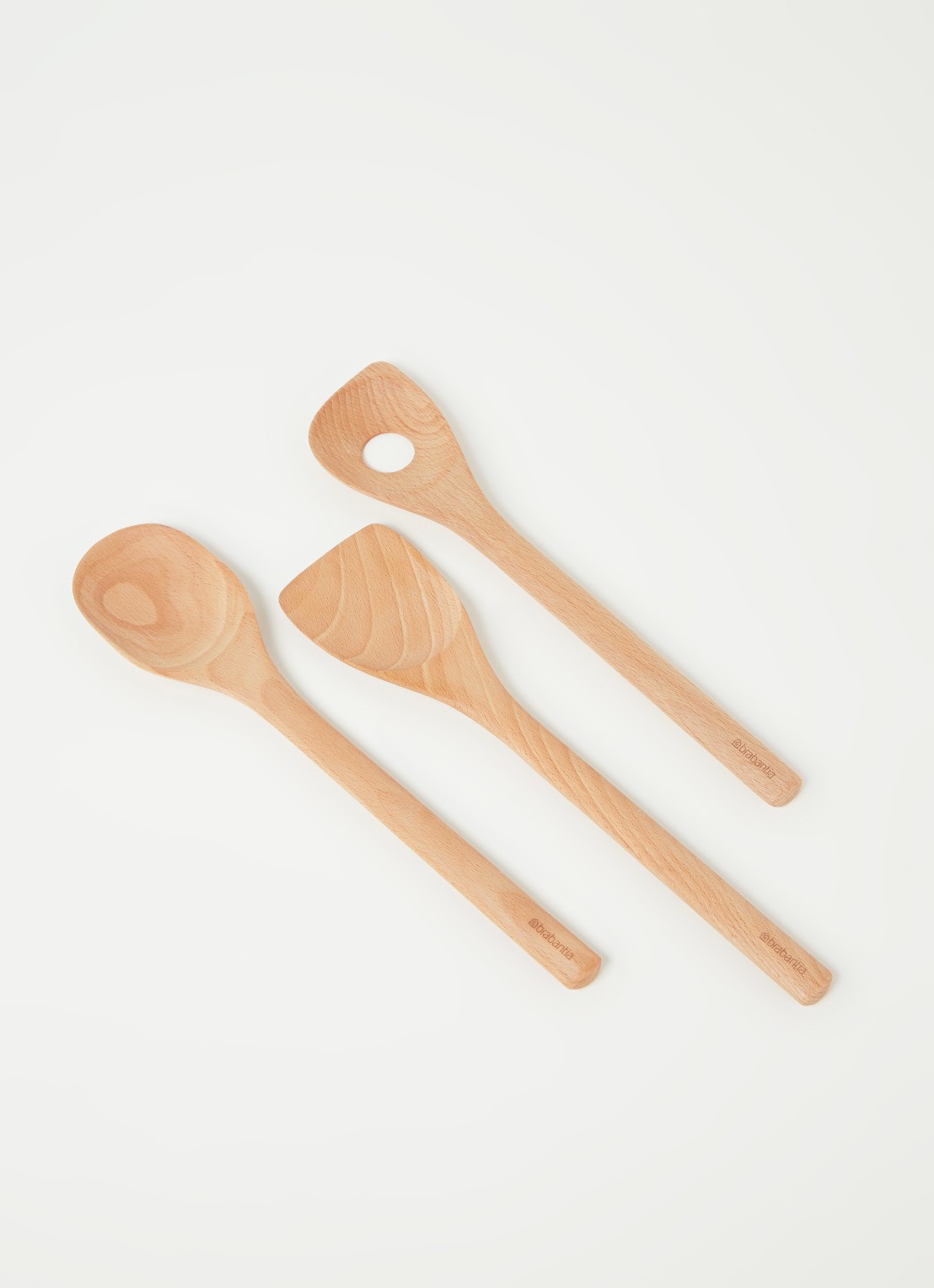 Brabantia Profile keukengerei set van 3 - voorkant 2 bruin