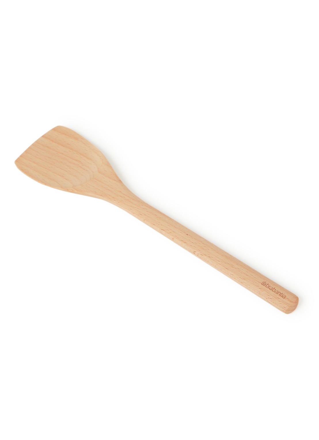 Brabantia Profile spatel van beukenhout 32,2 cm  - voorkant creme