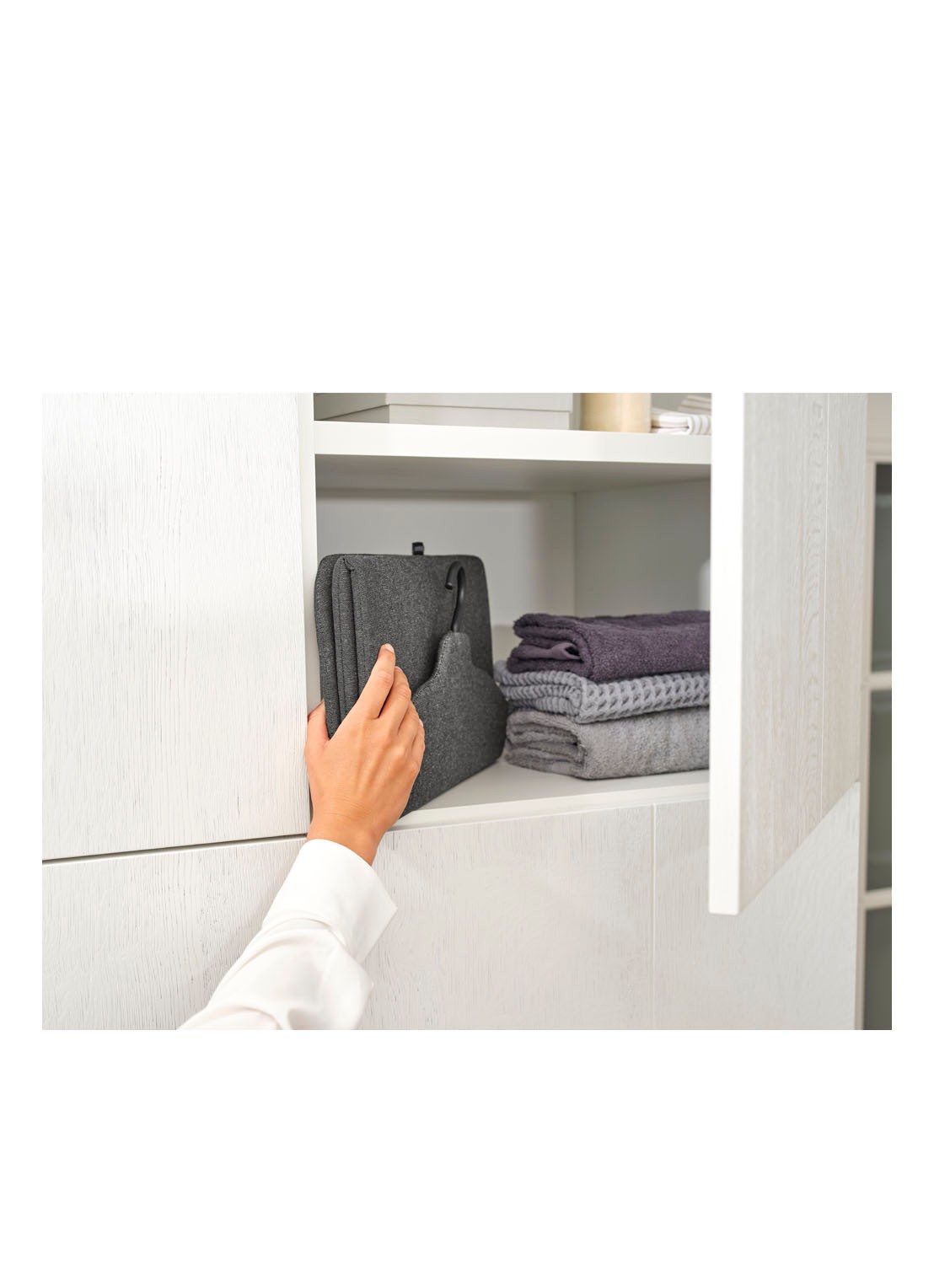 Brabantia Refresh & Steam opvouwbaar kledingstoombord 91,5 x 41 cm - detail 5 zwart