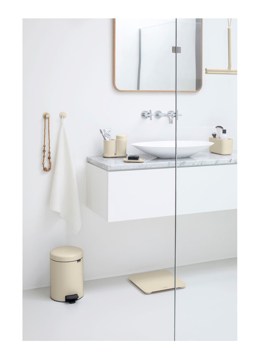 Brabantia ReNew badkamer caddy  - detail 4 beige