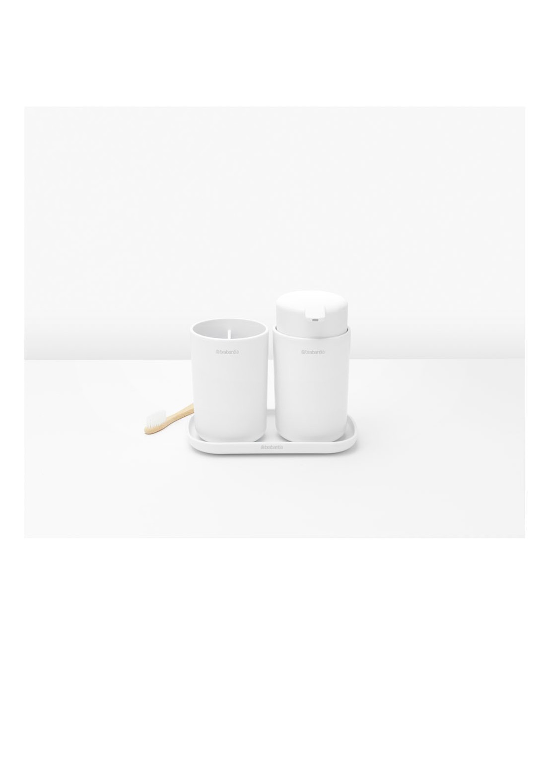 Brabantia ReNew badkameraccessoires set van 3 - detail 4 wit
